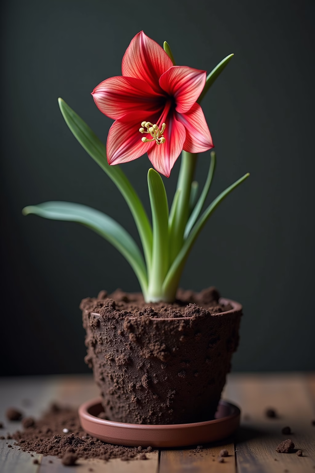 amarilis deko weihnachten outline 8