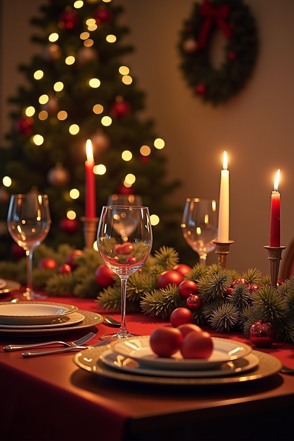 tisch deko weihnachten outline 1 1