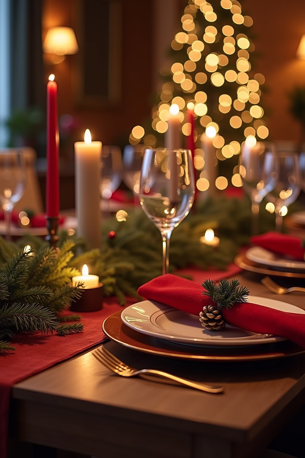 tisch deko weihnachten outline 5 1