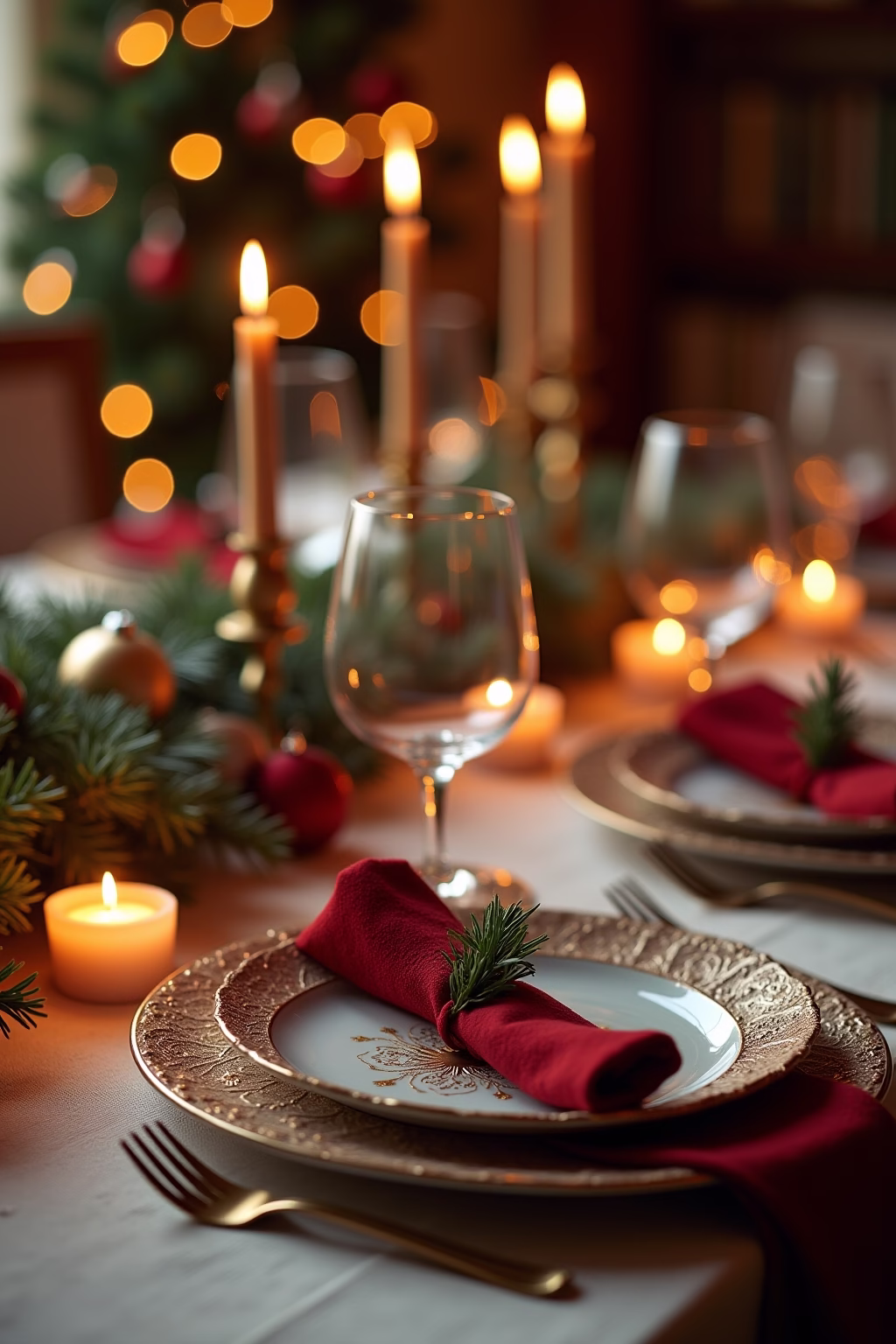 tisch deko weihnachten outline 6